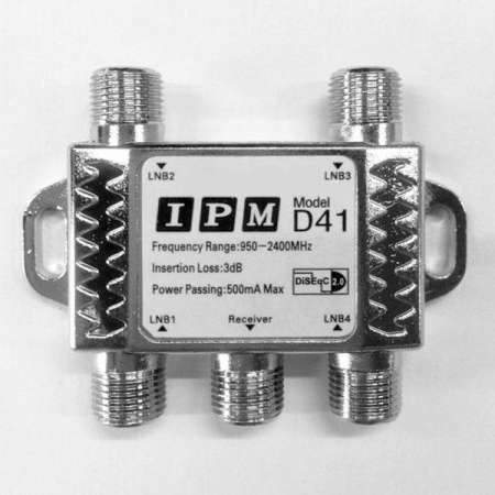 อุปกรณ์รวมสัญญาณ 4x1 DiSEqC Switch