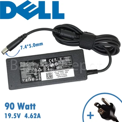 Dell Adapter ของแท้ Dell Inspiron N4020 N4030 N4050 N4110 N411Z N4120 N5030 N7010 90w 7.4 สายชาร์จ Dell อะแดปเตอร์