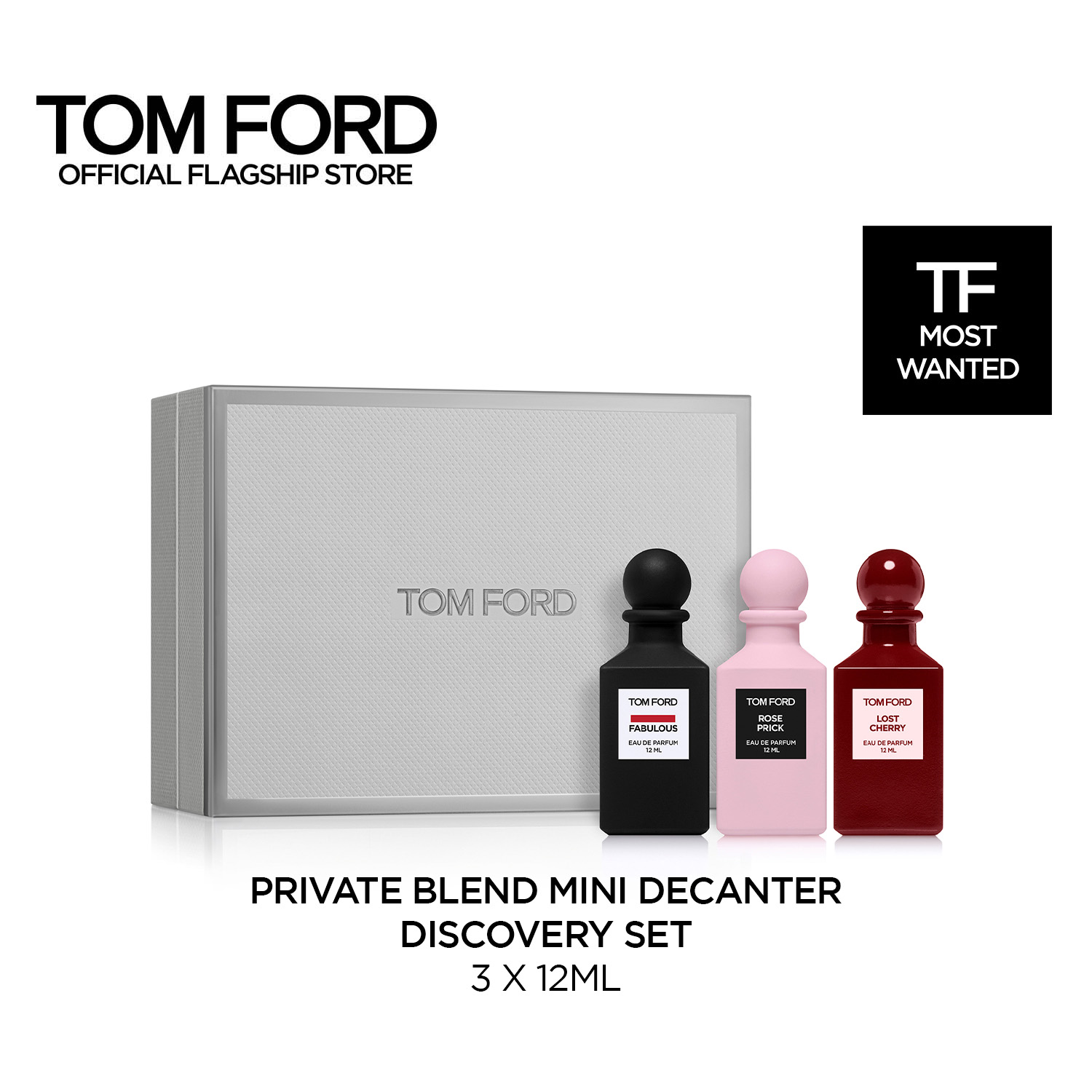 Lazada Exclusive] Tom Ford Beauty - 3-pcs Fragrance Set with Fabulous, Rose  Prick, Lost Cherry 12ml • Private Blend Mini Decanter Discovery Set ทอม  ฟอร์ด บิวตี้ น้ำหอม 