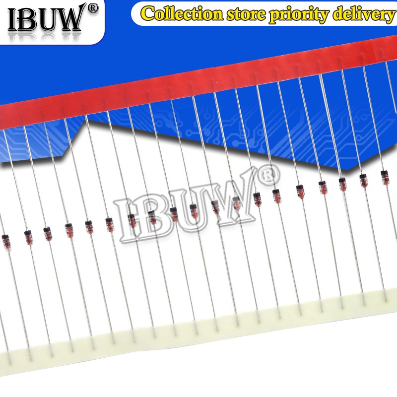 100pcs do-35 1n4148 in4148 high-speed switching diodes