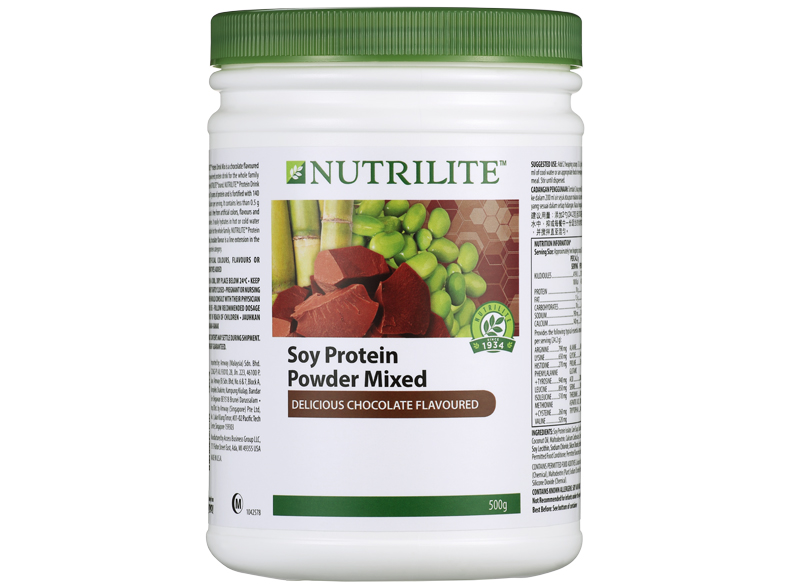 Nutrilite Soy Protein Powder Mixed Chocolate 500g แท้ช็อปมาเลเซีย