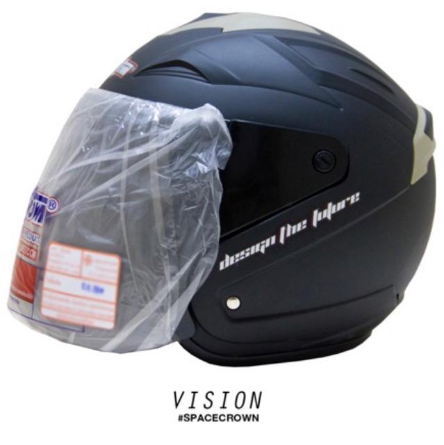 หมวกกันน็อค Spacecrown รุ่น vision