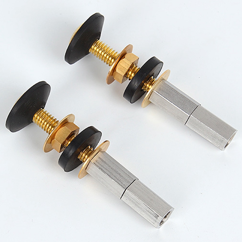 2 Pack Toilet Tank to Bowl Bolt Kits,Bolts Toilet Bolts for Tank Brass