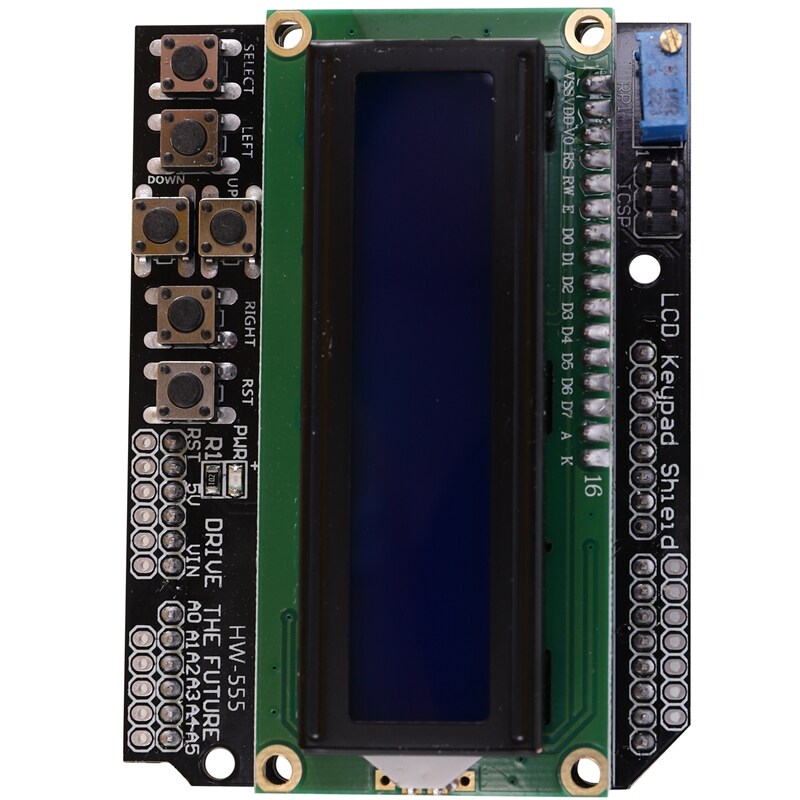 1pcs Lcd Keypad Shield Lcd1602 Lcd 1602 Module Display For Arduino Atmega328 Atmega2560 6722