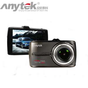 Anytek Original NT96655 Car Dash Cam Camera กล้องติดรถยนต์ DVR รุ่น G66 หน้าจอทัชสกรีน (Touch Screen) เมนูภาษาไทย กล้องหน้า+กล้องหลัง Full HD