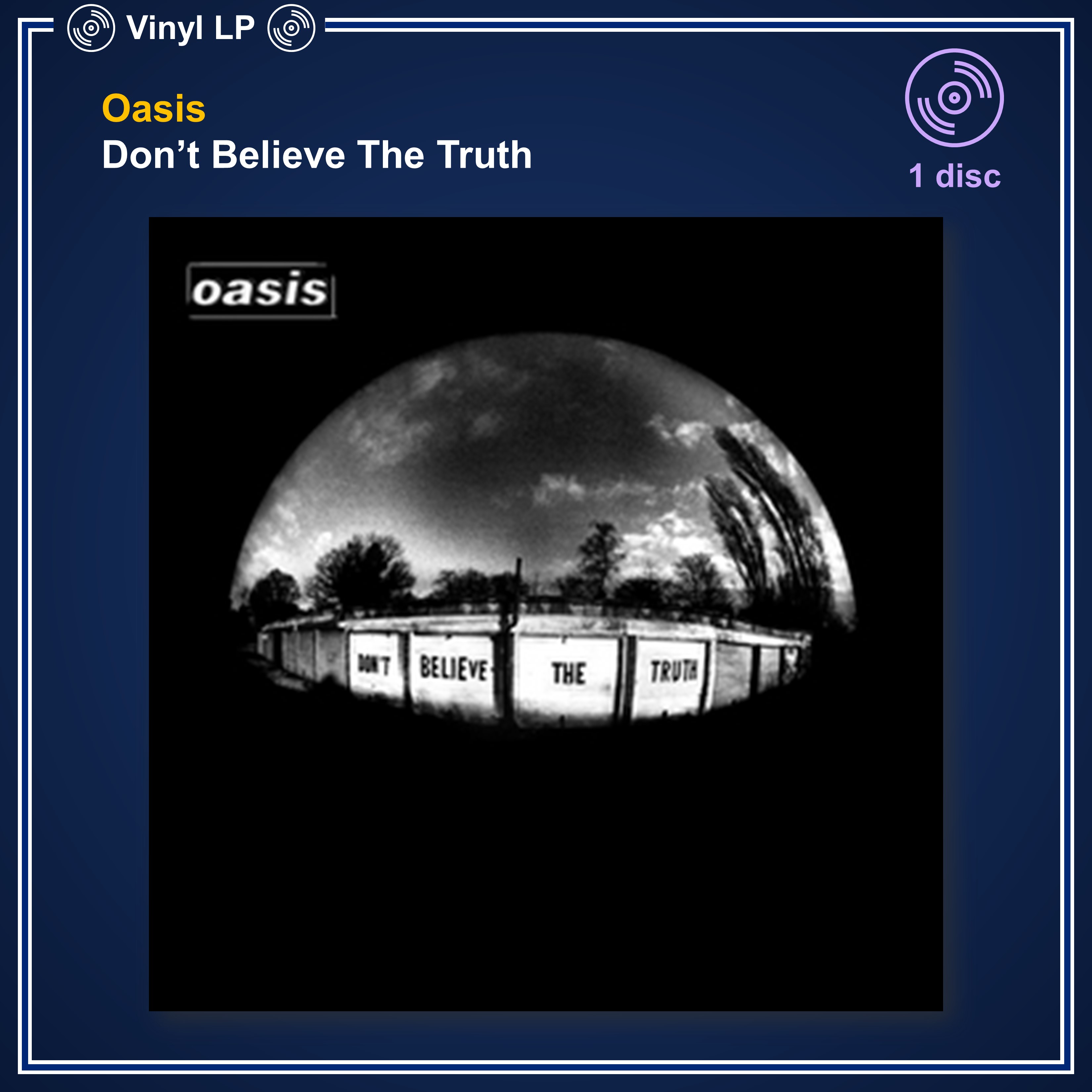 [แผ่นเสียง Vinyl LP] Oasis - Don't Believe The Truth [ใหม่และซีล SS]