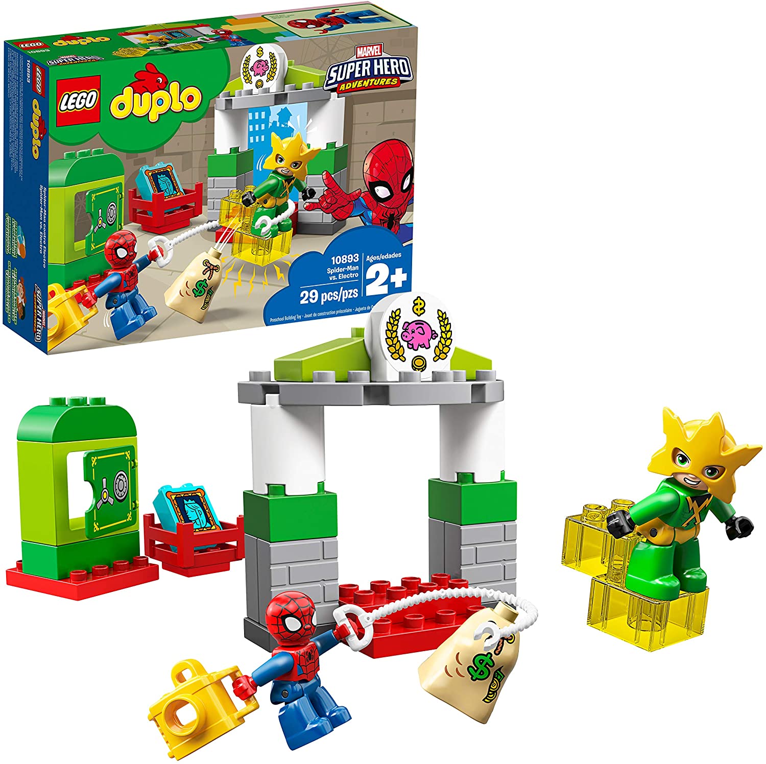 duplo hulk spiderman