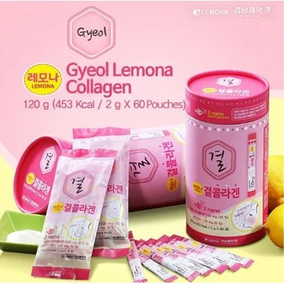 ของแท้ 100% Lemona Gyeol Collaagen คอลลาเจนเกาหลี (แบ่งขาย 10ซอง)