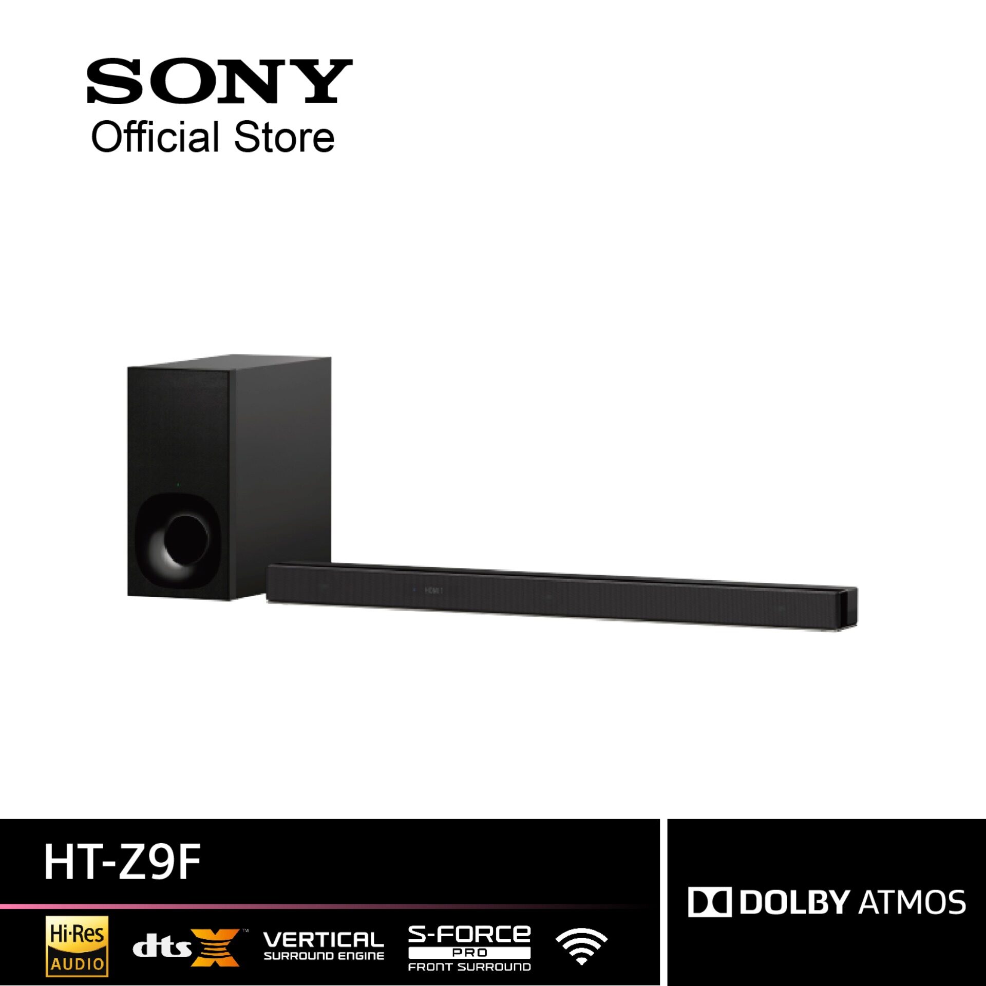 ソニー サウンドバー HT-Z9F 3.1ch Alexa対応 ハイレゾ 4K HDR HDMI