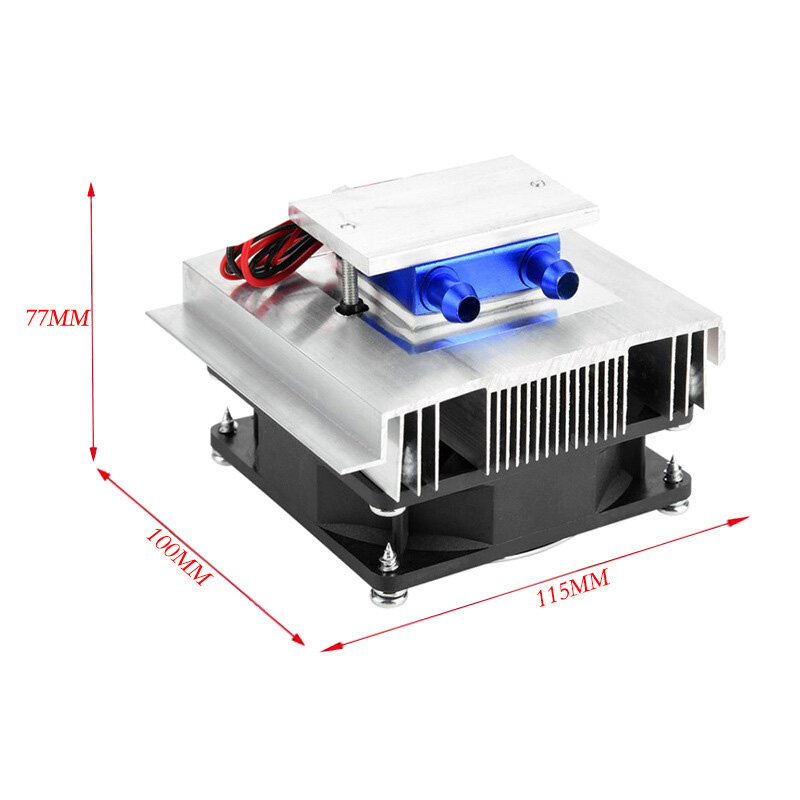 Semiconductor Refrigeration Air Cooling Device Thermoelectric Cooler Semiconductor Cooler