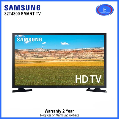 Samsung Smart Tv 32" HD รุ่น 32T4300 (ทีวี 32 นิ้ว)