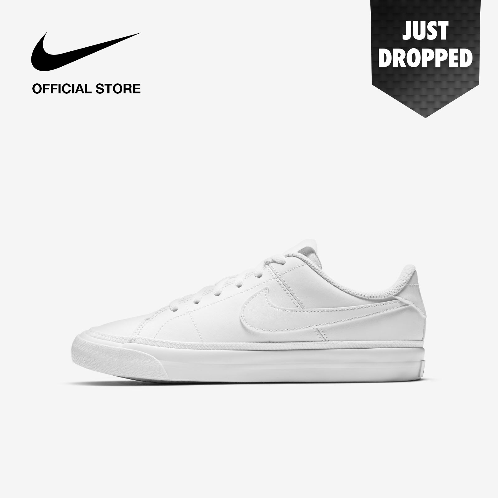Nike Kids' Court Legacy (GS) Shoes - White