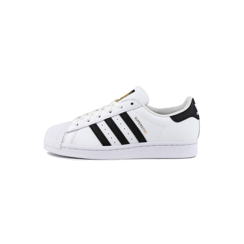 รับประกัน 5 ปีADIDAS SUPERSTAR Mens and Womens รองเท้าสเก็ตบอร์ด EG4958