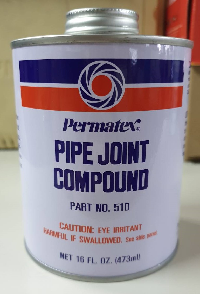 PERMATEX น้ำยาทาเกลียวท่อ PIPE JOINT COMPOUND ขนาด 16 OZ.(473ml