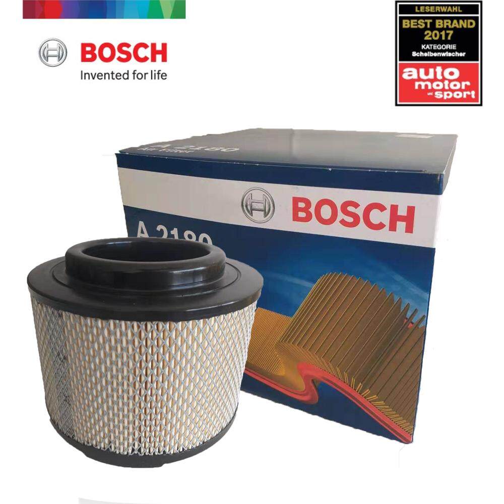 Bosch Air Filter บ๊อช ไส้กรองอากาศ 0986AF2180 สำหรับ Toyota Fortuner 2.5, 2.7, 3.0 / 2005 - 13