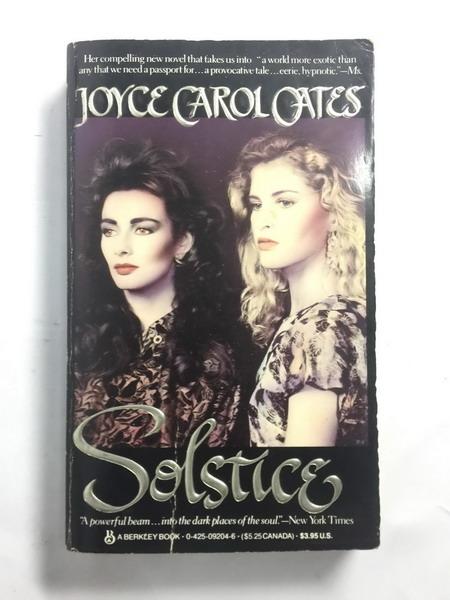 joyce carol oates solstice English book novel
