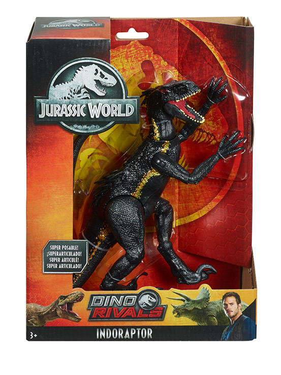 Jurassic World Villain Indoraotor Figure  ไดโนเสาร์ จูราสิค อินโดแรปเตอร์ FVW27