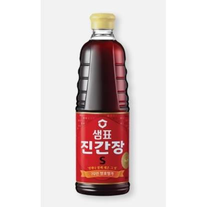 ซอสถั่วเหลืองเกาหลี Sempio Soy Sauce Jin S 930ml. 진간장S