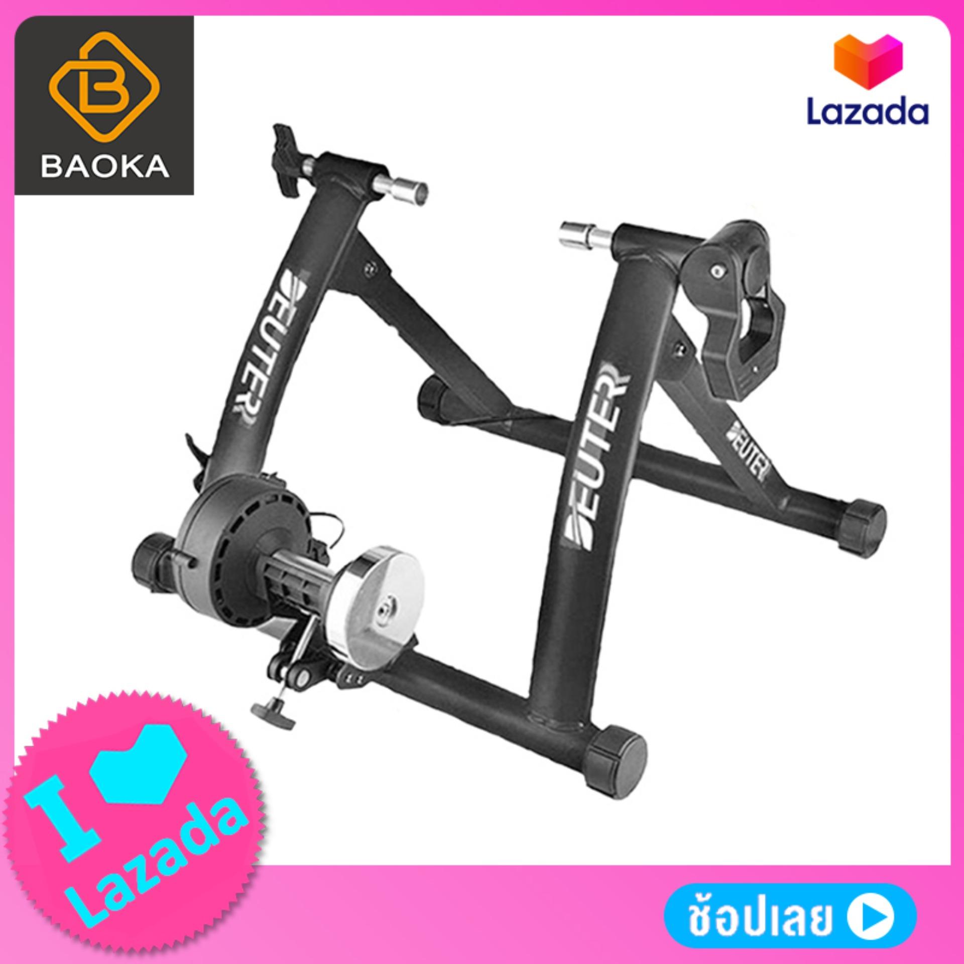 Baoka เทรนเนอร์จักรยาน รุ่น MT-04 มีสายรีโมทปรับความหนืด 6 ระดับ Bike Trainer รุ่นใหม่ Baoka เทรนเนอร์จักรยาน รุ่น MT-04 มีสายรีโมทปรับความหนืด 6 ระดับ Bike Trainer รุ่นใหม่