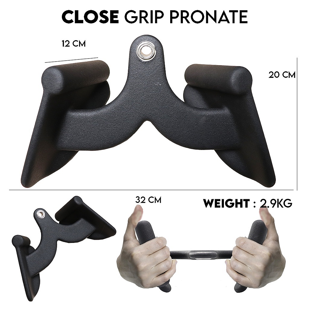 【ส่งจากกรุงเทพฯ 】ฟิตเนสยิมที่บ้านพาย TBar VBar รอกเครื่องเคเบิลสิ่ง