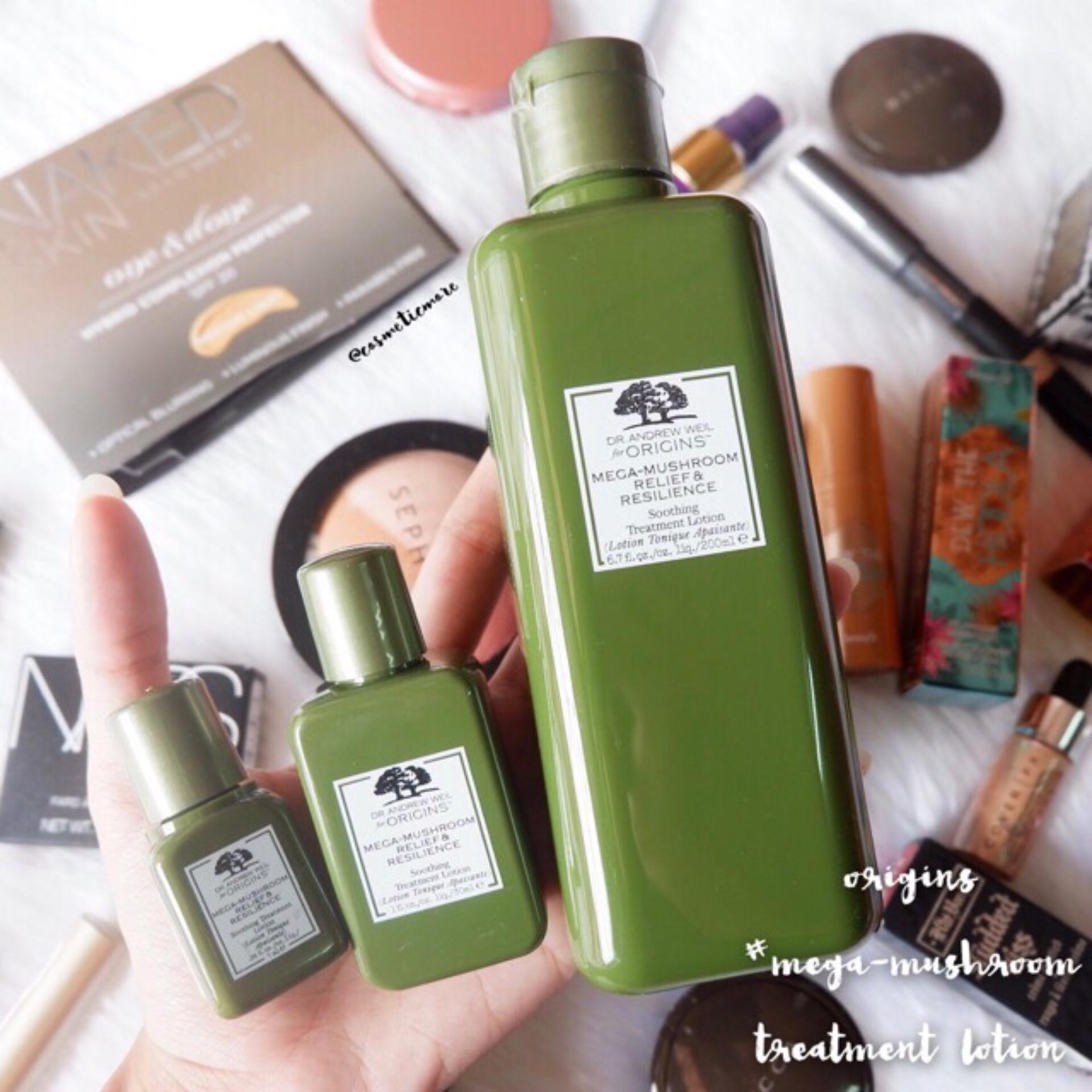 รีวิว พร้อมส่ง! ️ origins megamushroom treatment lotion 7ml/30ml/50ml