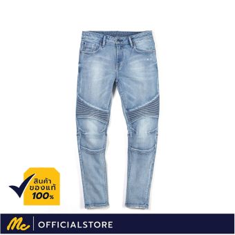 Mc Jeans กางเกงยีนส์ BIKER ทรงขาเดฟ ผู้หญิง MASZ035 สียีนส์