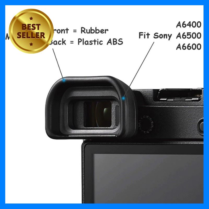 Eyecup Eyepiece ยางรองตา FDA-EP17 for Sony A6400 A6500 A6600 เลือก 1 ชิ้น อุปกรณ์ถ่ายภาพ กล้อง Battery ถ่าน Filters สายคล้องกล้อง Flash แบตเตอรี่ ซูม แฟลช ขาตั้ง ปรับแสง เก็บข้อมูล Memory card เลนส์ ฟิลเตอร์ Filters Flash กระเป๋า ฟิล์ม เดินทาง