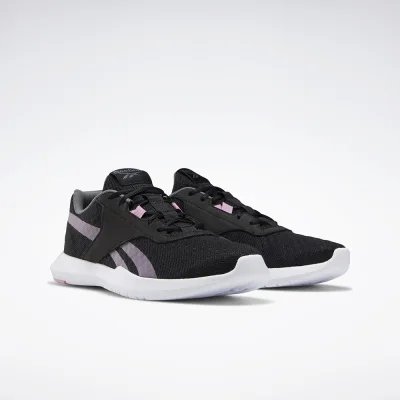 REEBOK : รองเท้ากีฬา ผู้หญิง รุ่น REAGO ESSENTIAL 2.0 สี black/true grey 7/jasmine pink