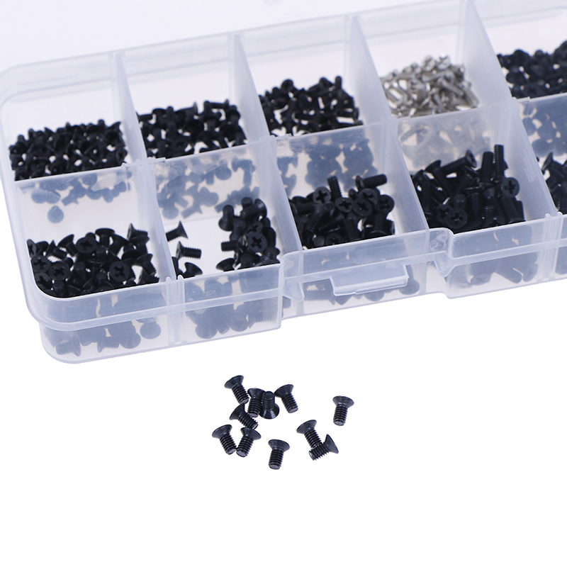 [Dream edges] 500pcs laptop computer screws set universal screw m2 m2.3 m3