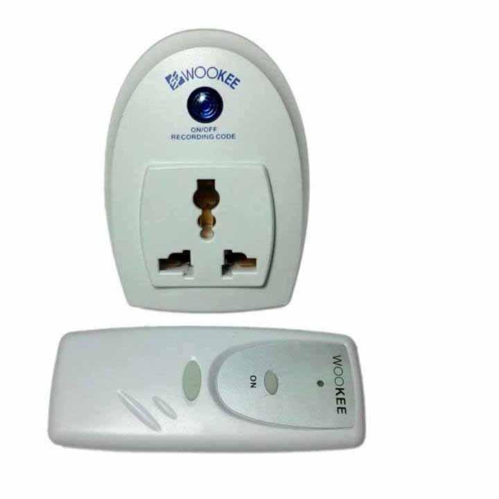 Wookee Digital remote control 1 Point ปลั๊กรีโมทไร้สาย (White)