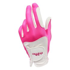 ถุงมือกอล์ฟ FIT39EX Glove รุ่น Classic สี Pink/White (ข้างซ้าย)