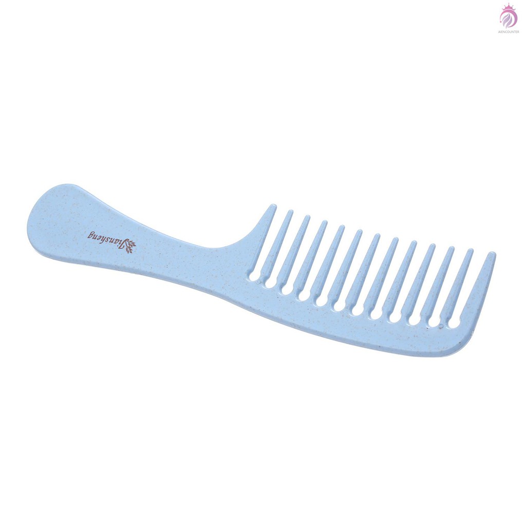 [aian] 2Pcs Hair Brush Wide Tooth Comb Dense Tooth Comb Straw Comb ...