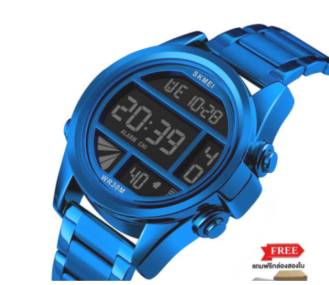 SKMEI 1448 Sport Watch ของแท้ 100% ส่งเร็ว! พร้อมกล่องครบเซ็ท จัดส่งในไทย นาฬิกาข้อมือผู้ชาย จับเวลา ตั้งปลุกได้ ไฟ LED