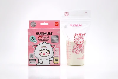 Sunmum - Breast Milk Storage Bags(New) Pk.50 Bags x 1 Box