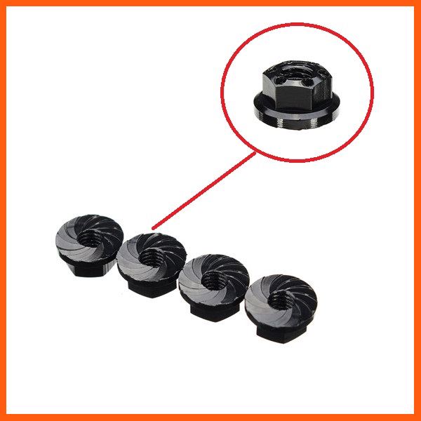 Best Quality อะไหล่รถยนต์ 4 เมตร 4 A - Alloy Nut Rc กล้องและอุปกรณ์ถ่ายภาพ Camera and photographic equipment ฟิกเกอร์ ของเล่นเพื่อการสะสม figure toy collectible รถแบตเตอรี่ battery car ที่ชาร์จแบตเตอรี่ battery charger