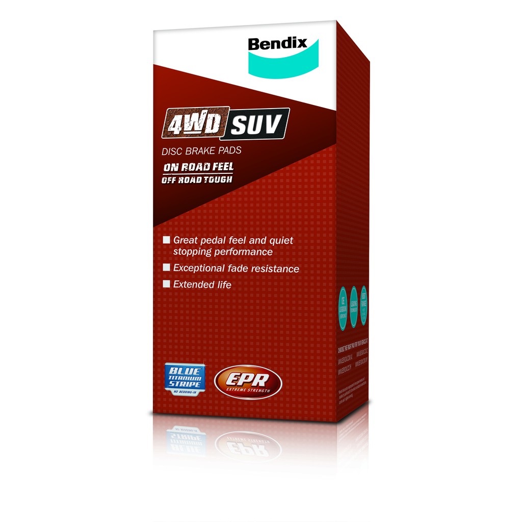 Bendix ผ้าเบรค Toyota Fortuner รุ่นแรก [AN50 /AN60] (จานเบรค 297 มม ...