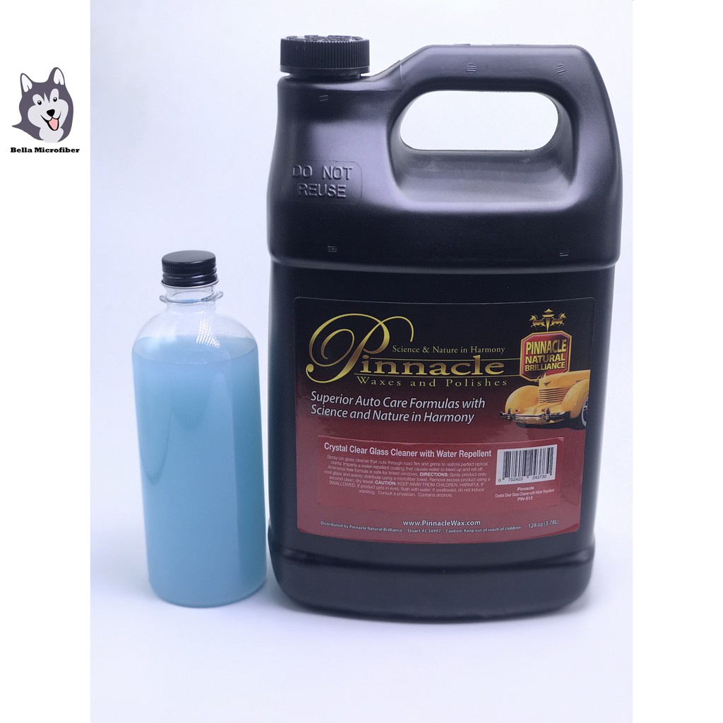 Pinnacle Crystal Glass Cleaner With Water Repellent สเปรย์ทำความ