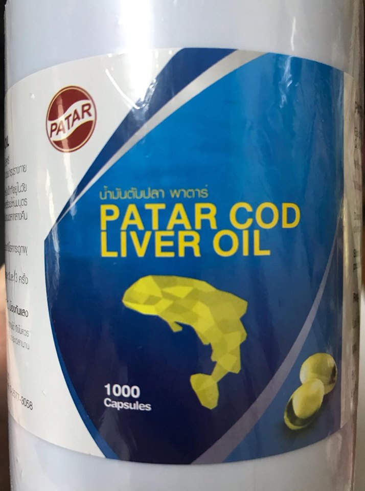  1000 patar cod liver oil dd