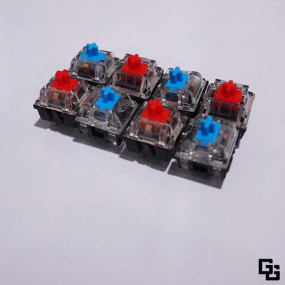 Switch Mechanical สวิตซ์สำหรับคีย์บอร์ดเกมมิ่ง 2 PIN  Content switch - บลูสวิตซ์ เรดสวิตซ์