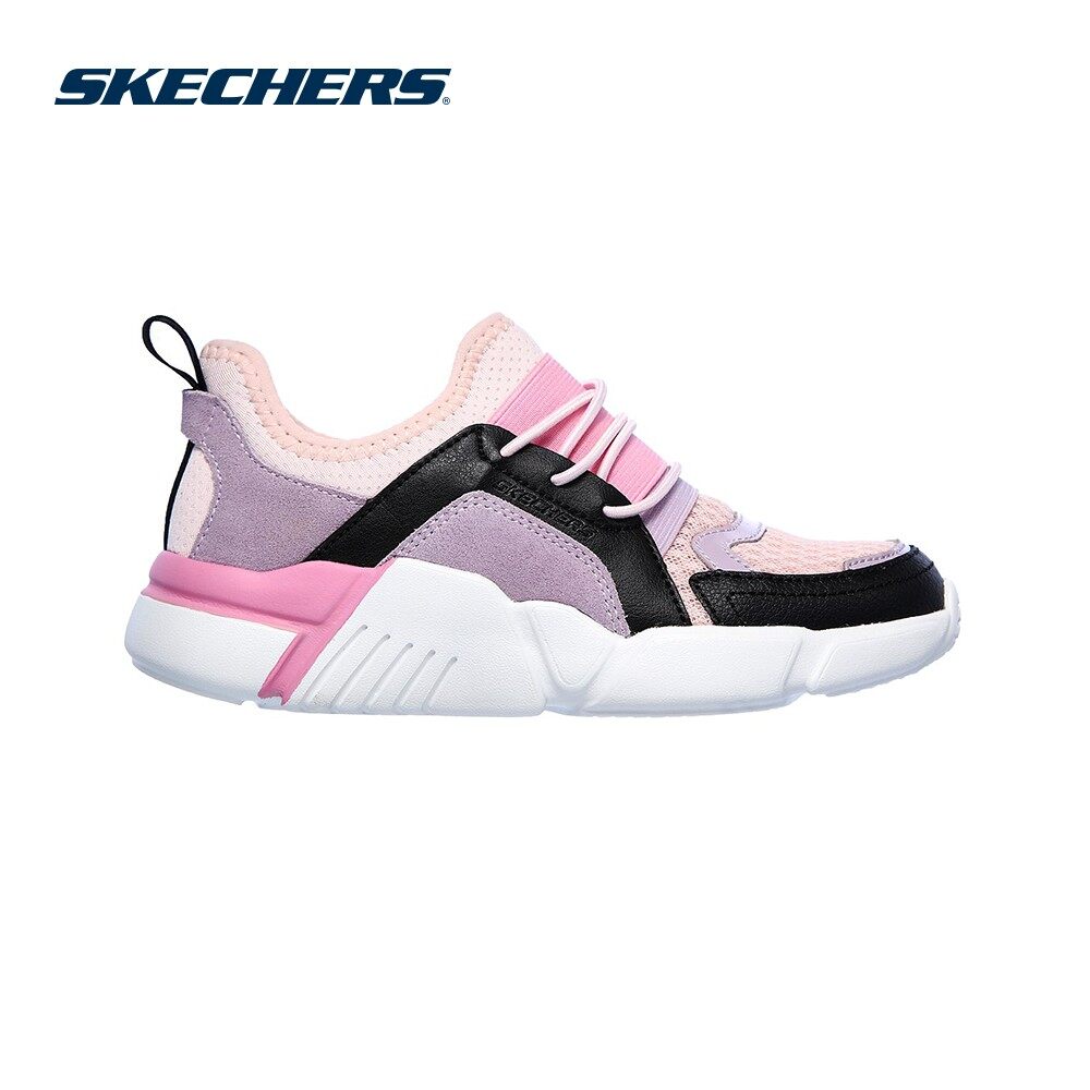 Skechers สเก็ตเชอร์ส รองเท้า เด็กผู้หญิง Block Shoes - 302228L-BLVP