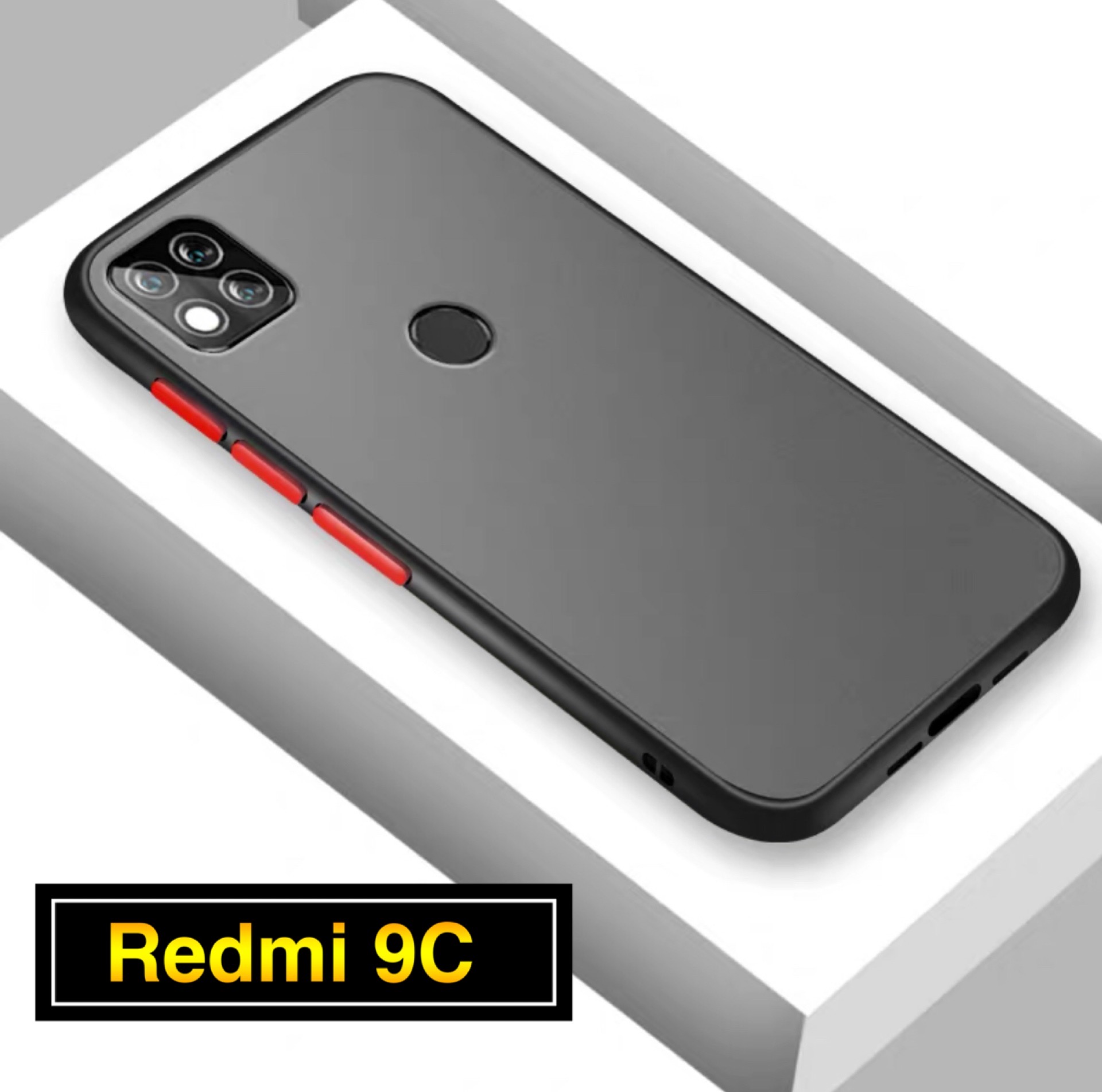 [ส่งจากไทย] Case Xiaomi Redmi 9C เคสเสี่ยวมี่ เรดมี 9C เคสกันกระแทก ขอบนิ่มหลังแข็ง ปุ่มสีหลังขุ่น เคสโทรศัพท์ ออฟโป้ เคส redmi 9c