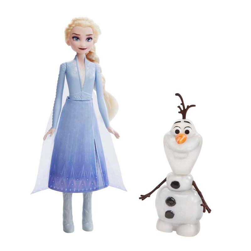 Disney Frozen 2 Talk and Glow Olaf and Elsa Dolls (105476)