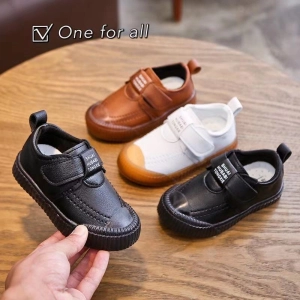 สินค้า TX221 รองเท้าหนังเด็กชาย รองเท้าผ้าใบเด็กสุดเทห์ สไตล์ญี่ปุ่น  รองเท้าเด็กทรงสปอร์ต รองเท้าผ้าใบเด็ก รองเท้าแฟชั่นเด็ก สินค้าพร้อมส่ง