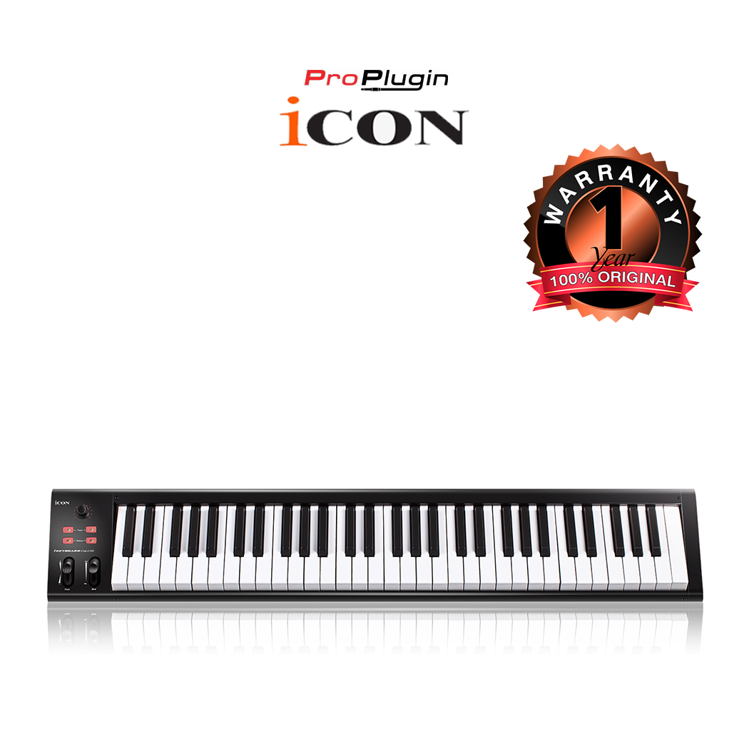 iCon iKeyboard 6Nano + Software Biting (USB Midi Keyboard Controller 61 คีย์ ฟังค์ชั่นครบครัน คุณภาพดี (ProPlugin)