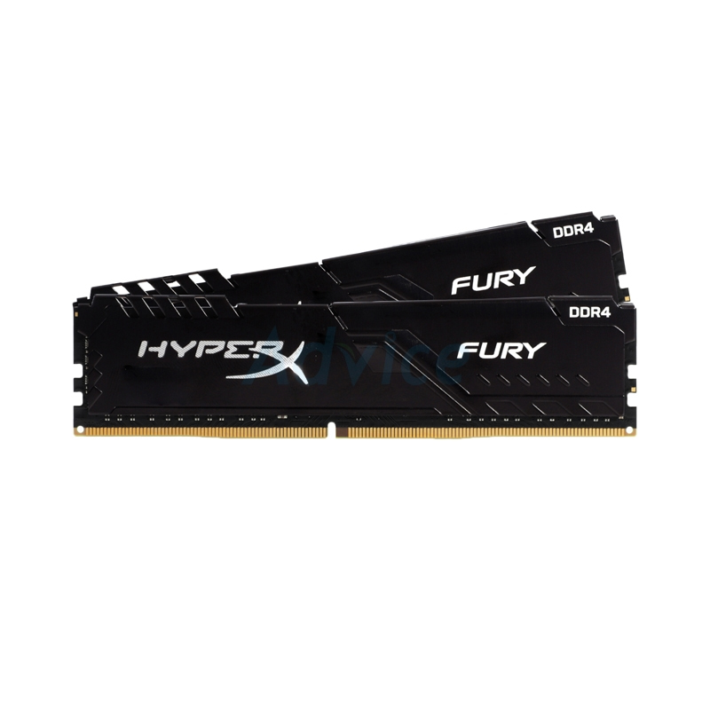 RAM DDR4(2666) 32GB (16GBX2) Kingston Hyper-X FURY (HX426C16FB4K2/32) ราคา 6,762 บาท*ส่งฟรี