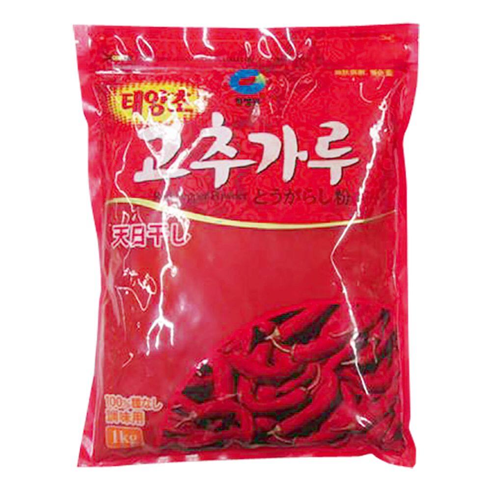 พริกป่นเกาหลีชนิดละเอียดสำหรับทำอาหาร และกิมจิ ขนาด 500 กรัม