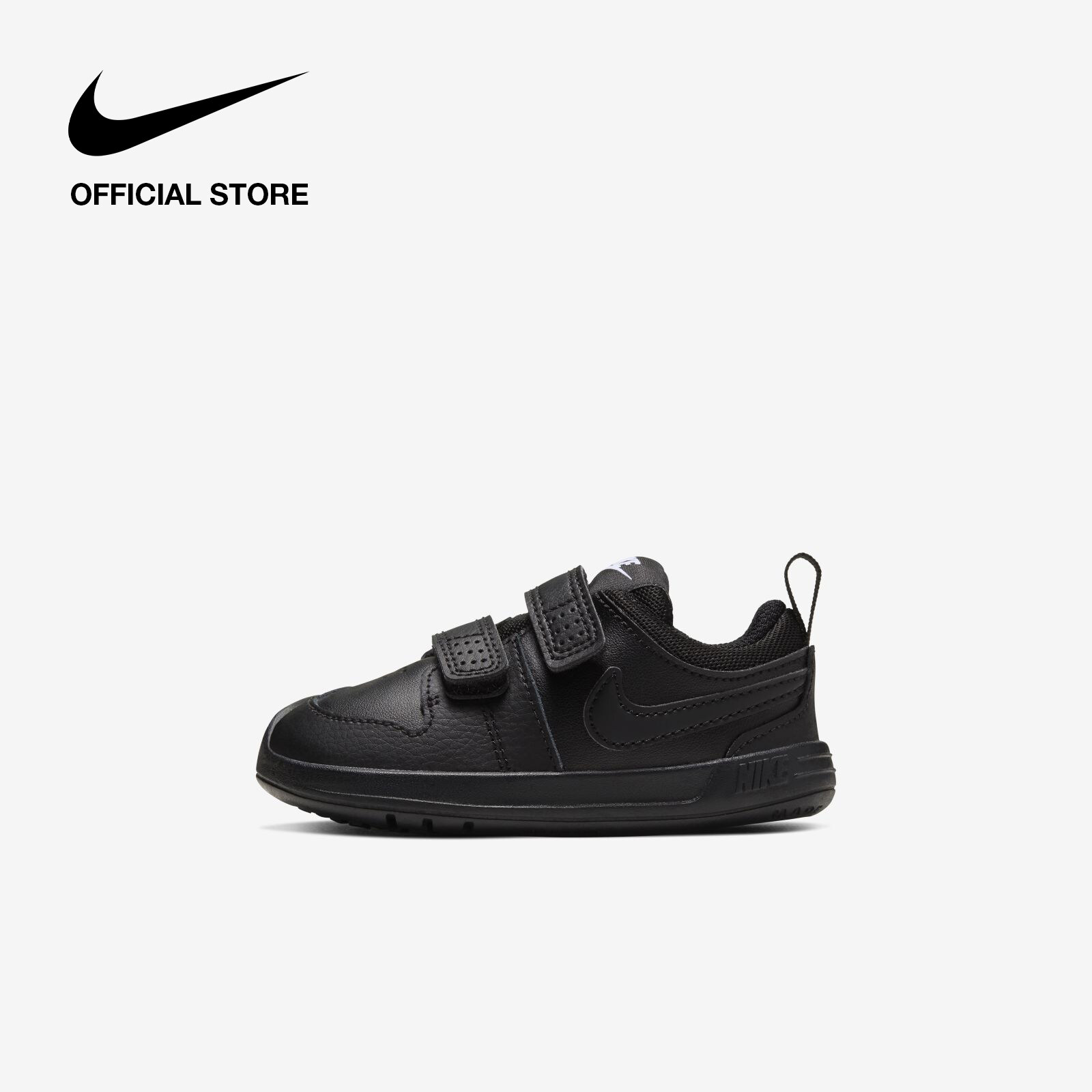 Nike Kids' Pico 5 Shoes - Black ไนกี้ รองเท้าเด็ก พิโค 5 (พีเอสวี) - สีดำ สี ดำ ขนาด EU  19.5 สี ดำขนาด EU  19.5