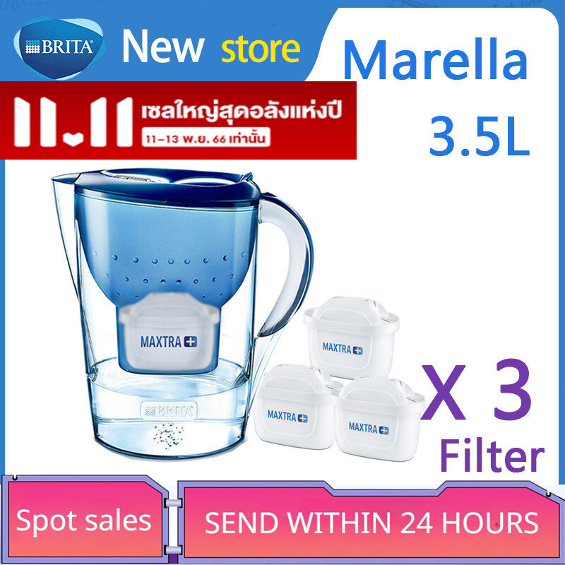 BRITA - Marella Filter Carafe 3.5 L (x3)