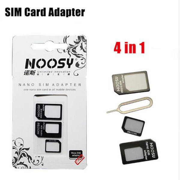 SALE ถาดแปลงขนาดซิมการ์ด 4 in 1 Sim Card Adapter (White)-black #คำค้นหาเพิ่มเติม WiFi Display ชิ้นส่วนคอมพิวเตอร์ สายต่อทีวี HDMI Switcher HDMI SWITCH การ์ดเกมจับภาพ อะแดปเตอร์