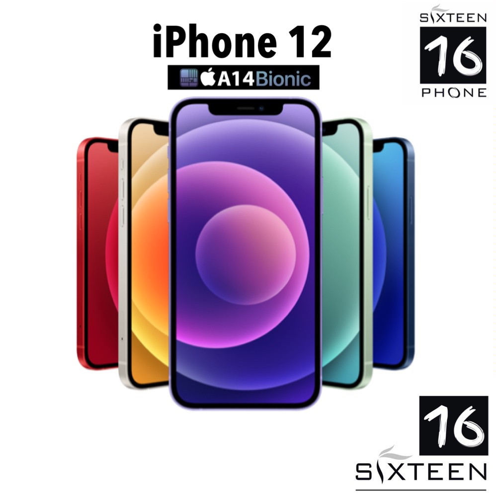 iPhone 12 เครื่องศูนย์ไทย Model TH ประกันศูนย์ทั่วประเทศ  Activated /// Sixteenphone